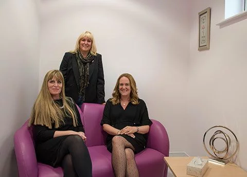 Mannvend supporting Manx Breast Cancer Support Group with opening of ‘Quiet Room’ they sponsor at Manx Breast Unit.