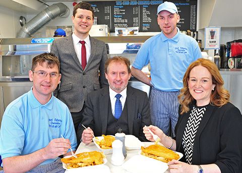 MannVend and Peel chip shops helping to reduce plastic waste