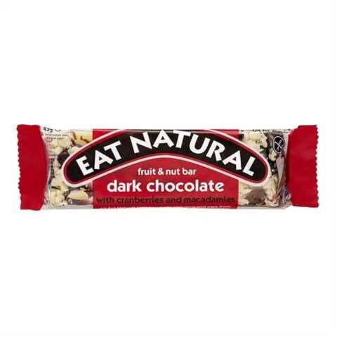 Eat Natural Dark Chocolate, Cranberry & Macadamia Fruit & Nut Bar