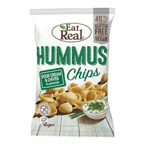 Eat Real Hummus Chips Sour Cream & Chive