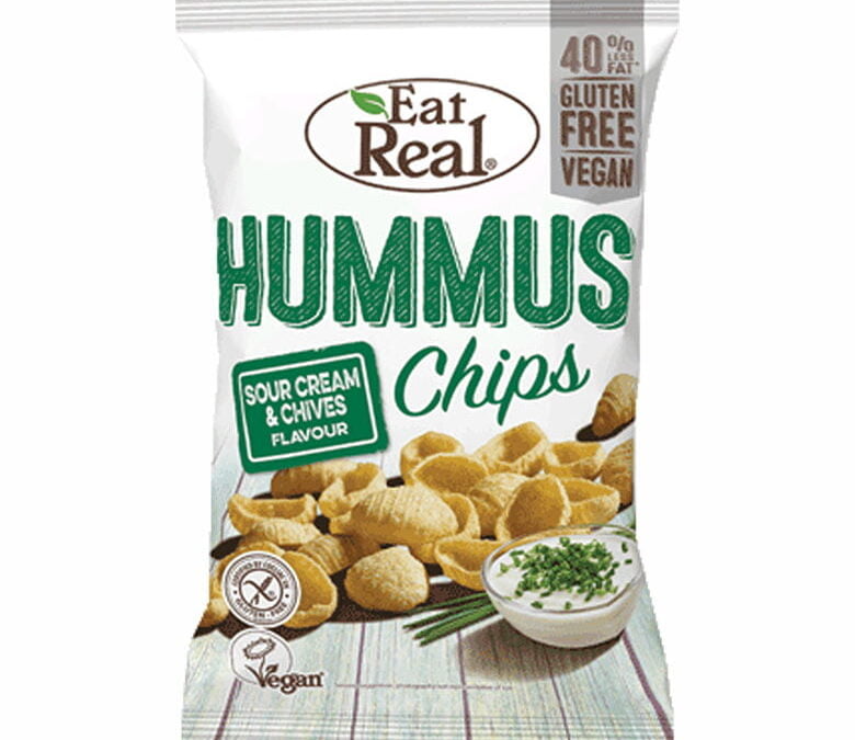 Eat Real Hummus Chips Sour Cream & Chive