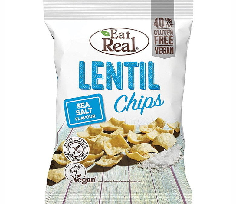 Eat Real Lentil Chips Sea Salt