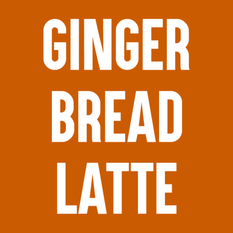 Gingerbread Latte