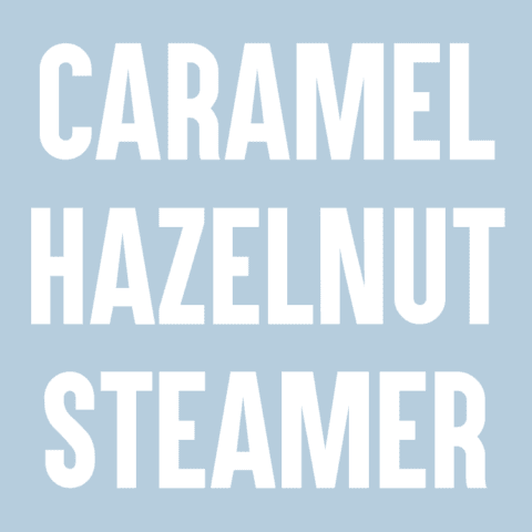 Caramelised Hazelnut Steamer