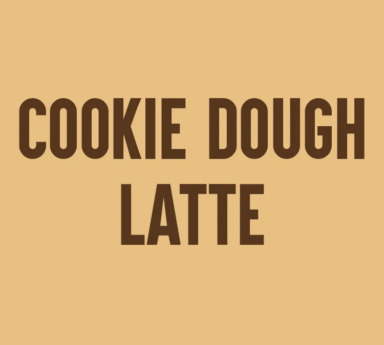 Cookie Dough Latte
