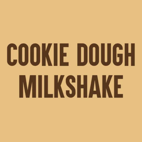 Cookie Dough Milkshake