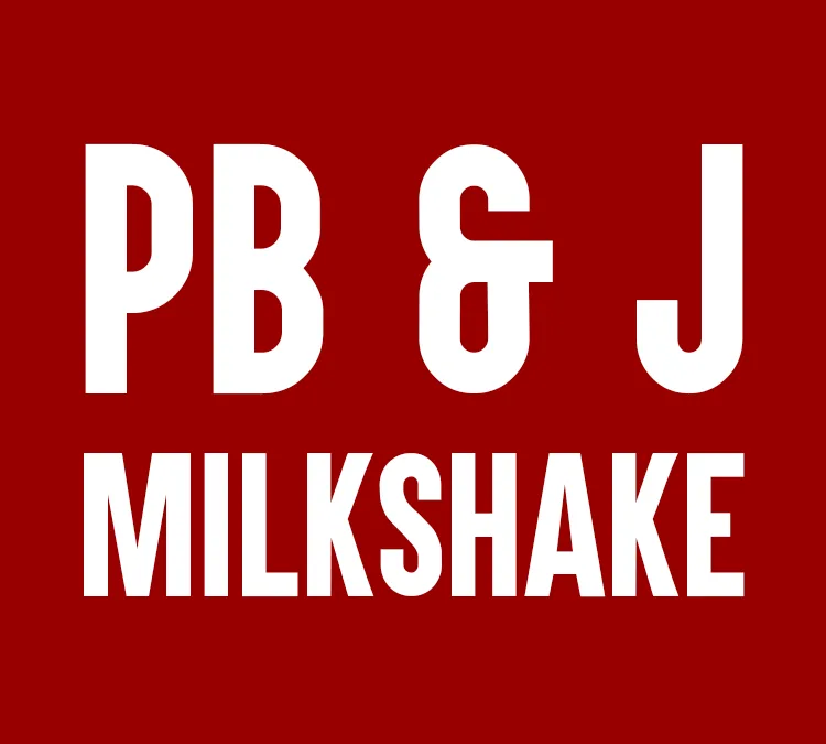 PB&J Milkshake