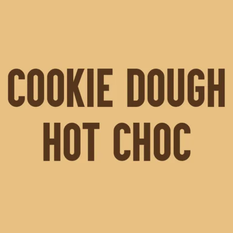 Cookie Dough Hot Chocolate