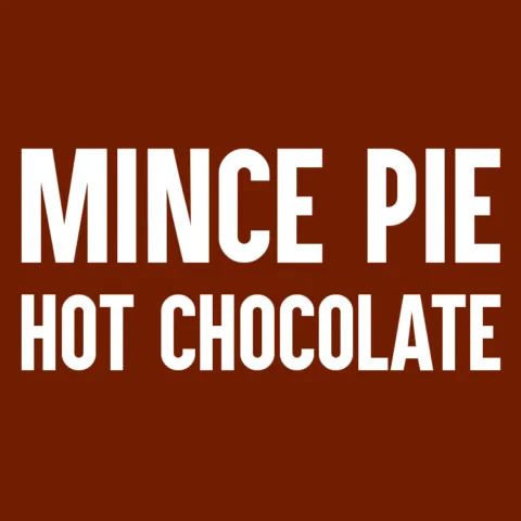 Mince Pie Hot Chocolate