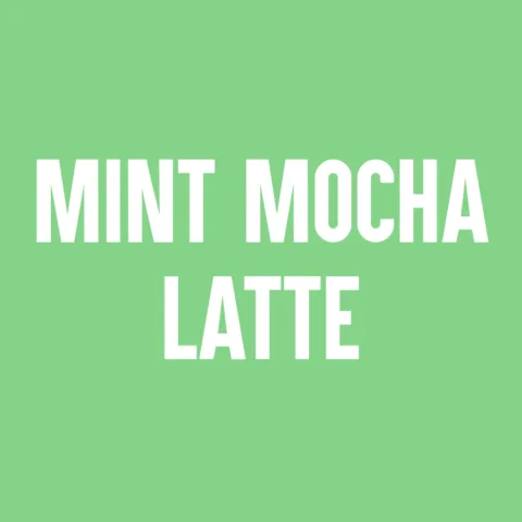 Mint Mocha Latte